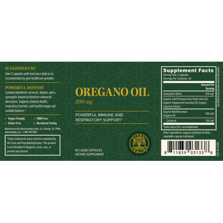 Oregano oil Global Healing